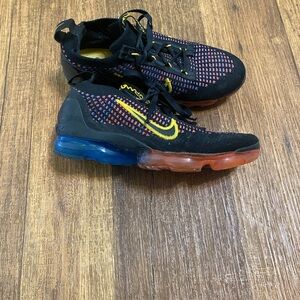 Nike Kids VaporMax Black and Multicolor Sneakers